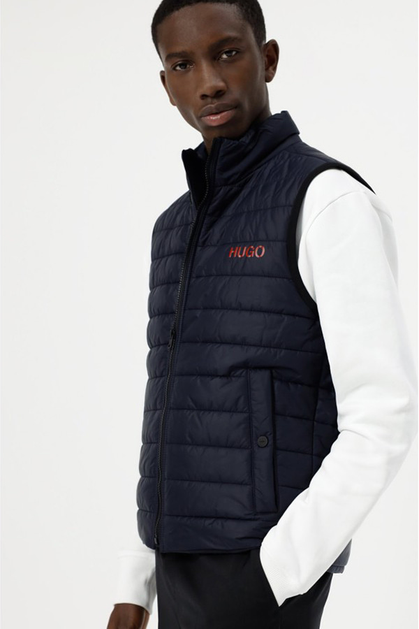 SLEEVELESS JACKET HUGO - 405